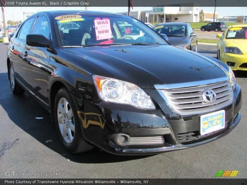 Black / Graphite Gray 2008 Toyota Avalon XL