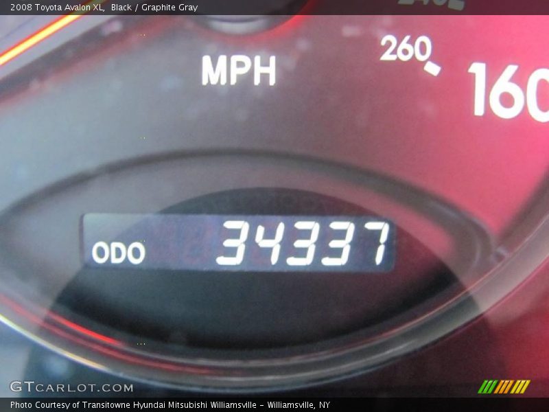 Black / Graphite Gray 2008 Toyota Avalon XL