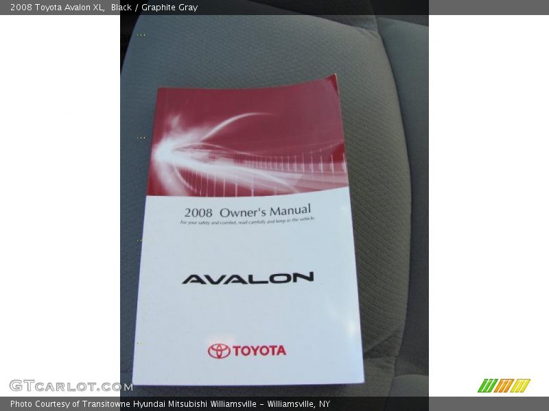 Black / Graphite Gray 2008 Toyota Avalon XL