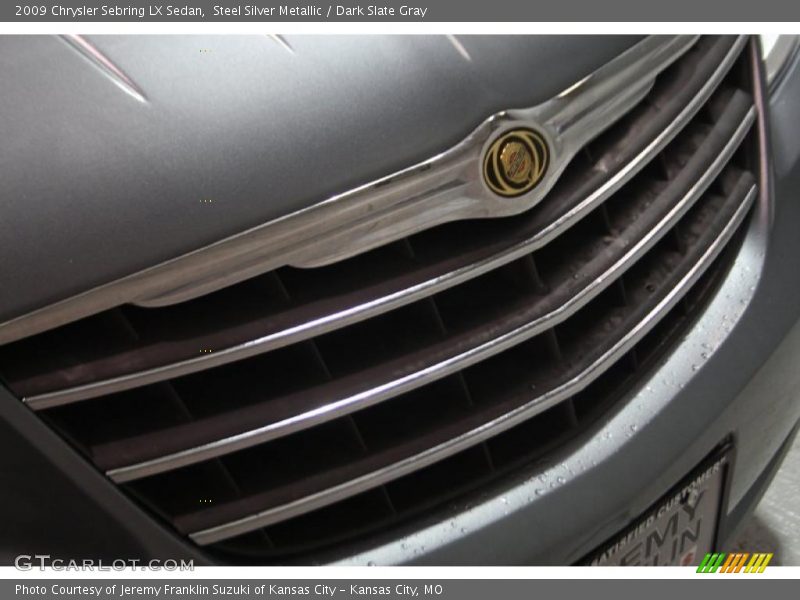 Steel Silver Metallic / Dark Slate Gray 2009 Chrysler Sebring LX Sedan