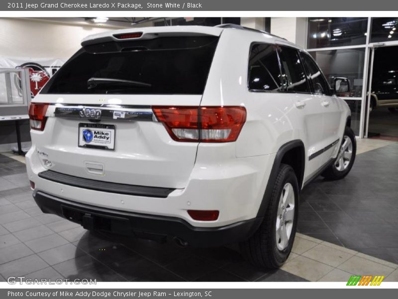 Stone White / Black 2011 Jeep Grand Cherokee Laredo X Package