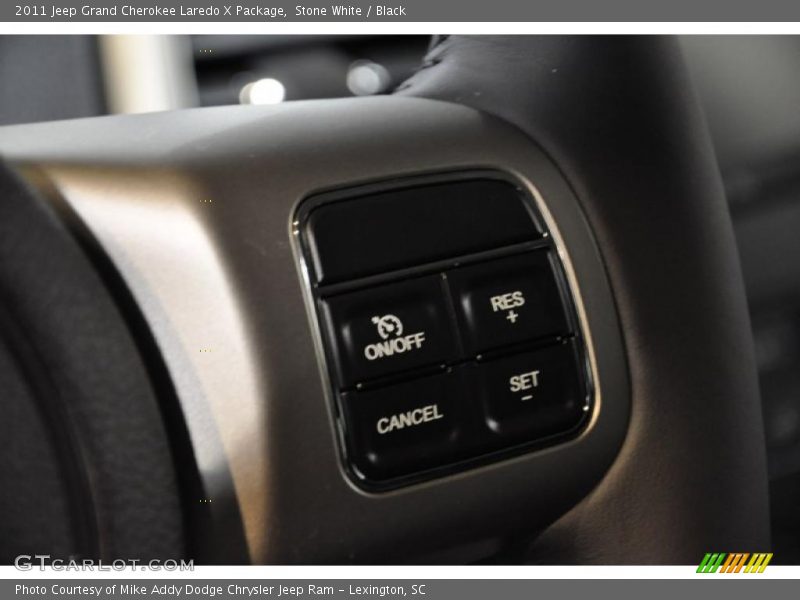 Stone White / Black 2011 Jeep Grand Cherokee Laredo X Package