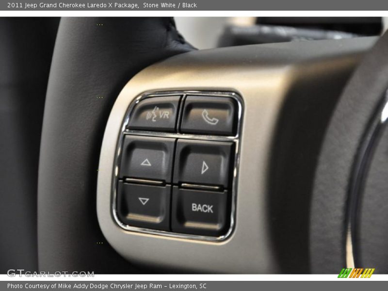 Stone White / Black 2011 Jeep Grand Cherokee Laredo X Package