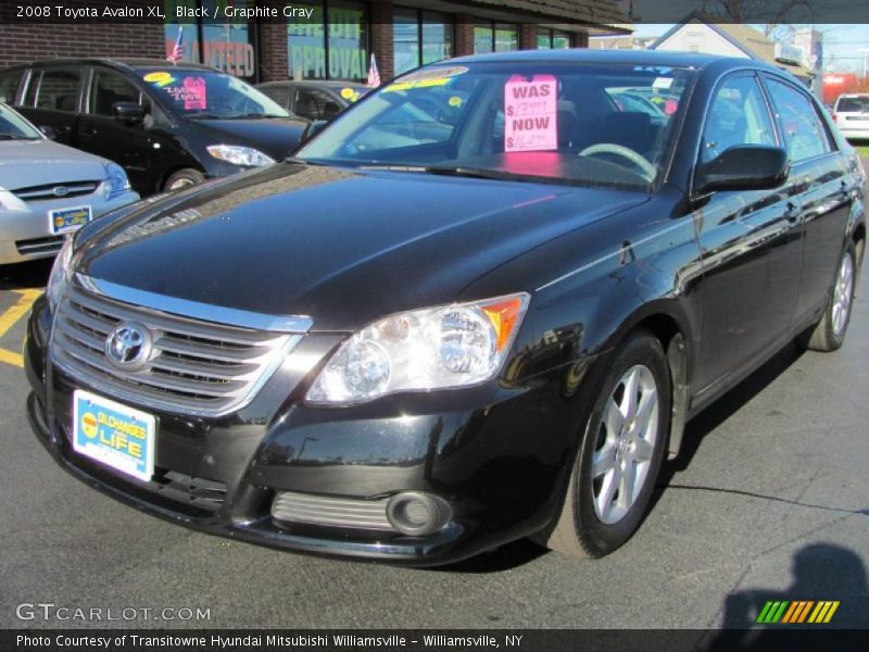 Black / Graphite Gray 2008 Toyota Avalon XL