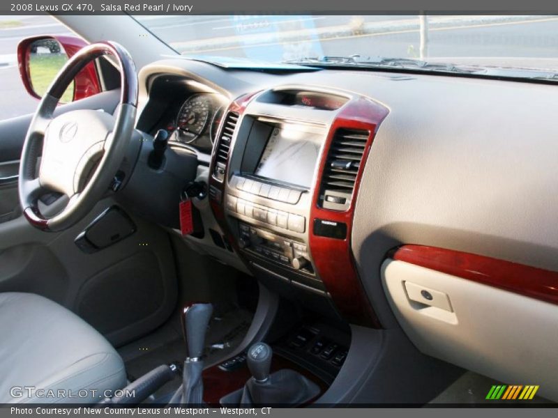 Salsa Red Pearl / Ivory 2008 Lexus GX 470