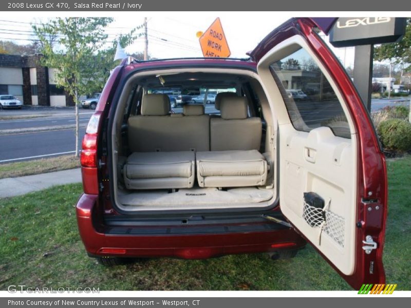 Salsa Red Pearl / Ivory 2008 Lexus GX 470