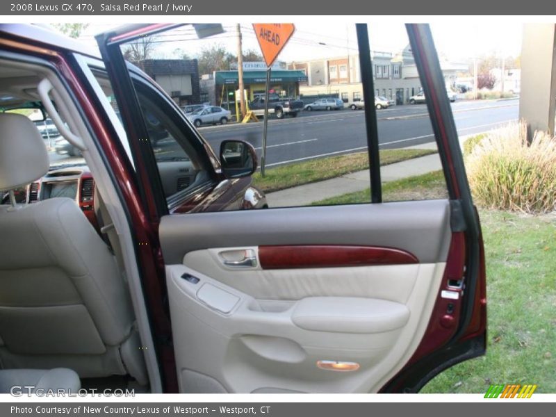 Salsa Red Pearl / Ivory 2008 Lexus GX 470