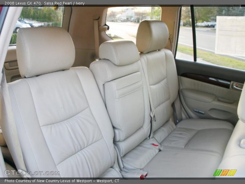Salsa Red Pearl / Ivory 2008 Lexus GX 470