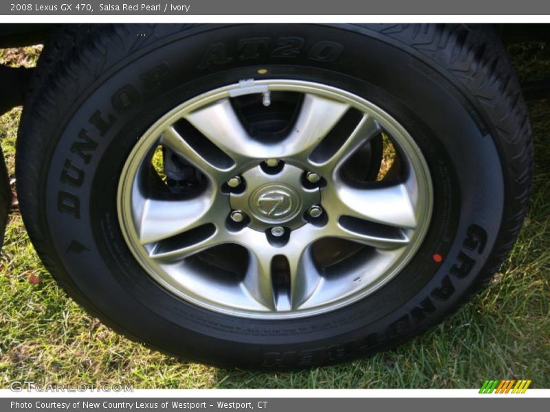 Salsa Red Pearl / Ivory 2008 Lexus GX 470