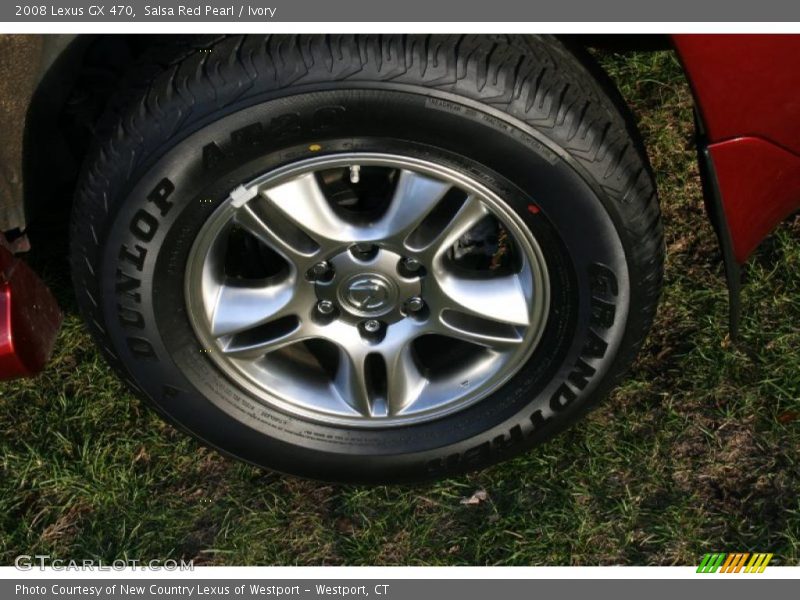 Salsa Red Pearl / Ivory 2008 Lexus GX 470
