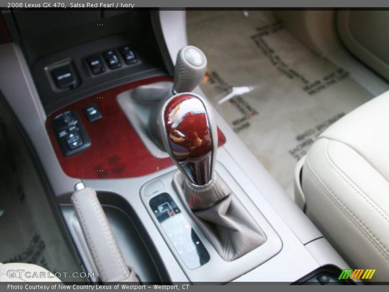 Salsa Red Pearl / Ivory 2008 Lexus GX 470