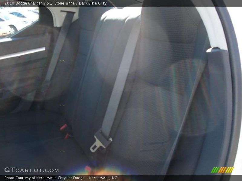 Stone White / Dark Slate Gray 2010 Dodge Charger 3.5L
