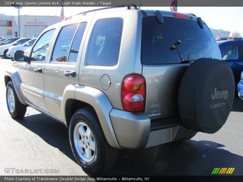 Light Khaki Metallic / Taupe 2004 Jeep Liberty Limited 4x4