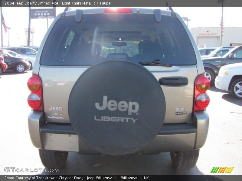Light Khaki Metallic / Taupe 2004 Jeep Liberty Limited 4x4