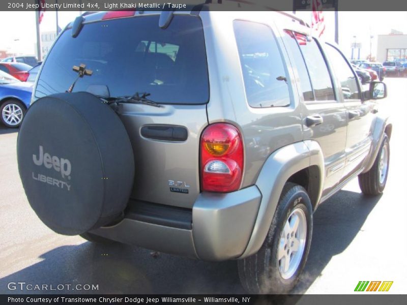 Light Khaki Metallic / Taupe 2004 Jeep Liberty Limited 4x4