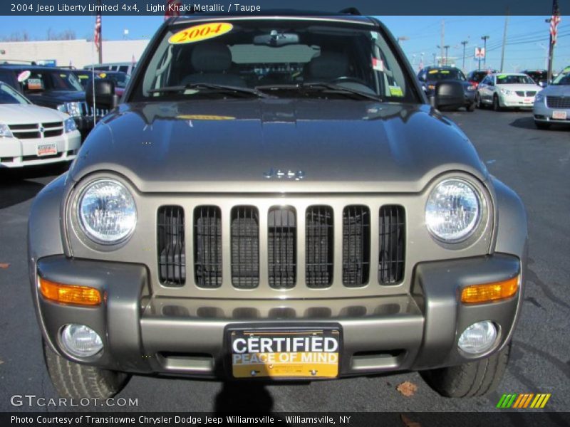 Light Khaki Metallic / Taupe 2004 Jeep Liberty Limited 4x4
