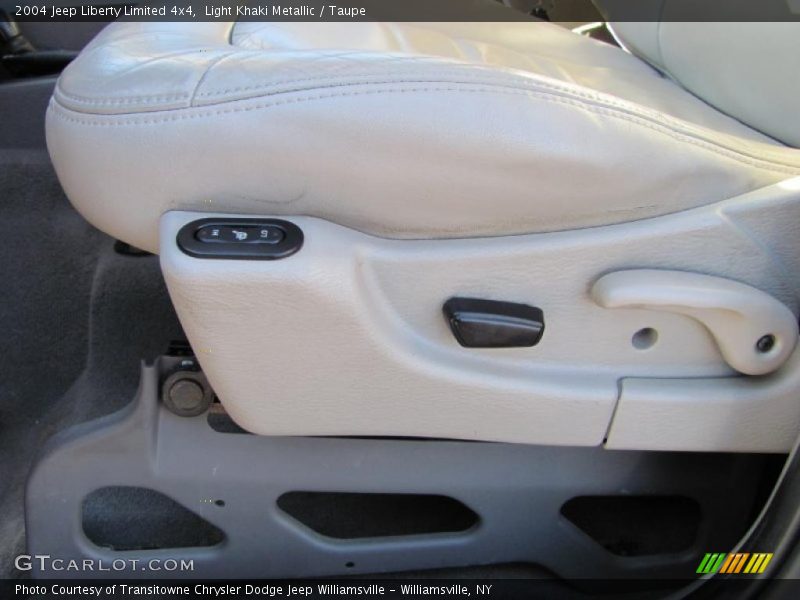 Light Khaki Metallic / Taupe 2004 Jeep Liberty Limited 4x4