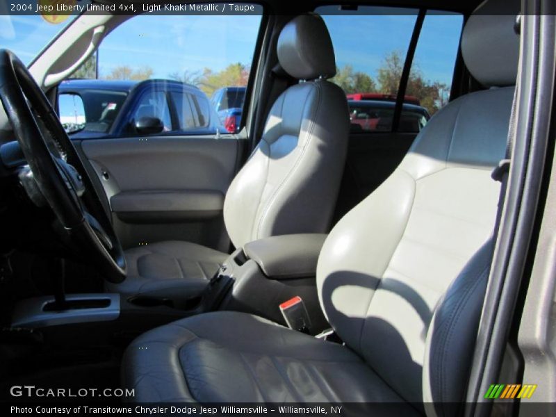 Light Khaki Metallic / Taupe 2004 Jeep Liberty Limited 4x4