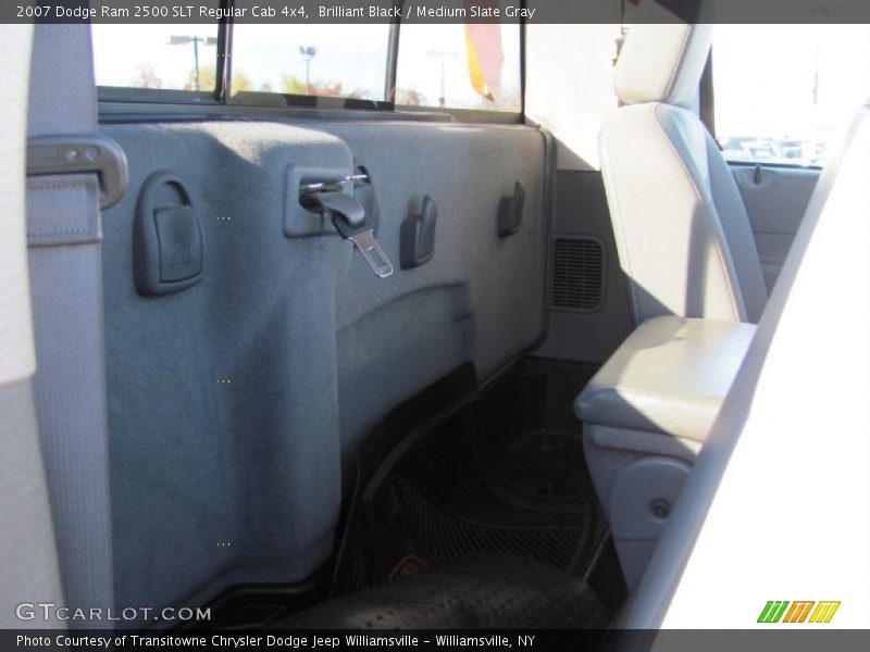 Brilliant Black / Medium Slate Gray 2007 Dodge Ram 2500 SLT Regular Cab 4x4