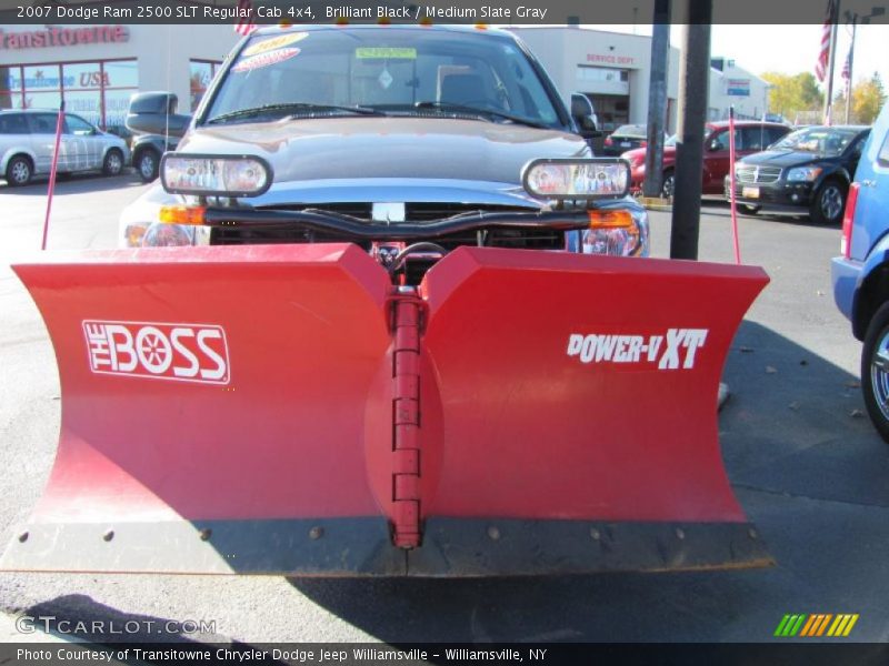 Brilliant Black / Medium Slate Gray 2007 Dodge Ram 2500 SLT Regular Cab 4x4