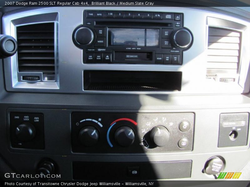Controls of 2007 Ram 2500 SLT Regular Cab 4x4