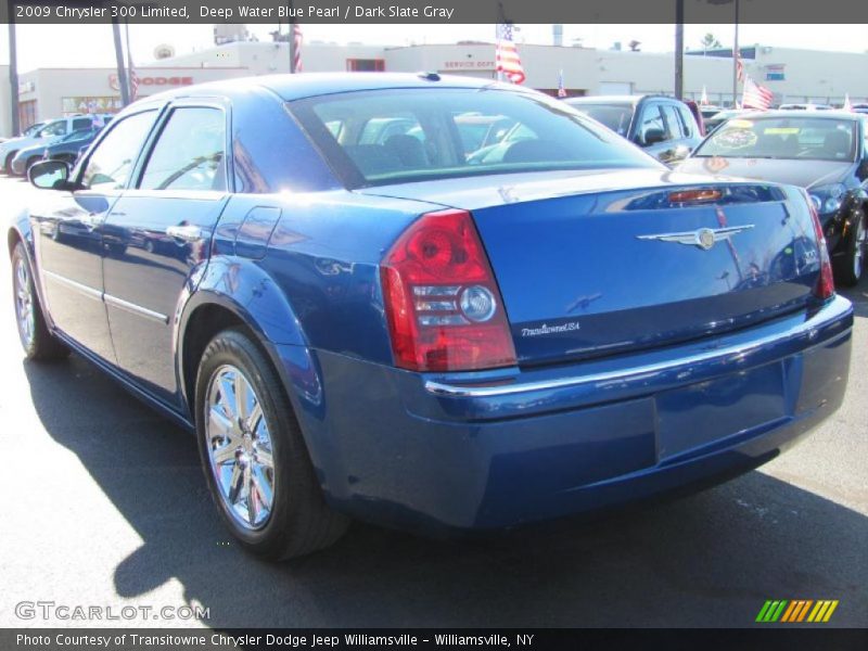 Deep Water Blue Pearl / Dark Slate Gray 2009 Chrysler 300 Limited