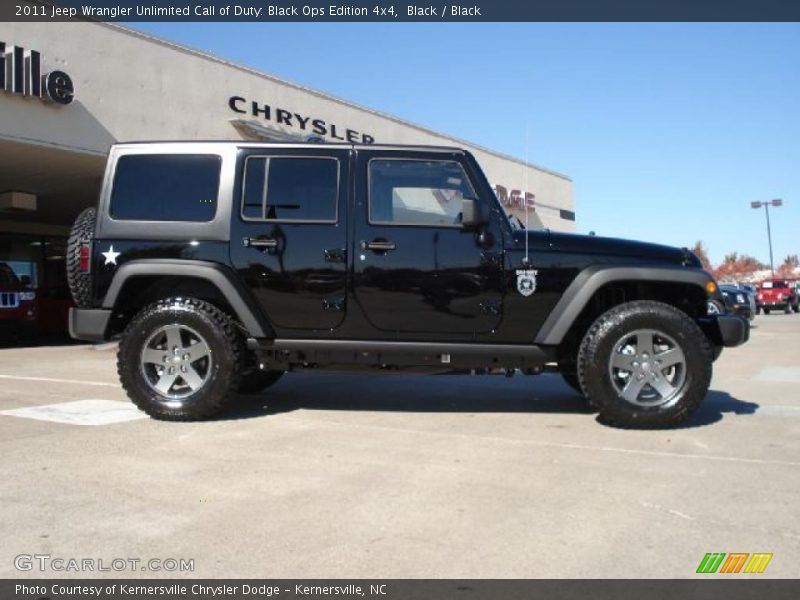  2011 Wrangler Unlimited Call of Duty: Black Ops Edition 4x4 Black