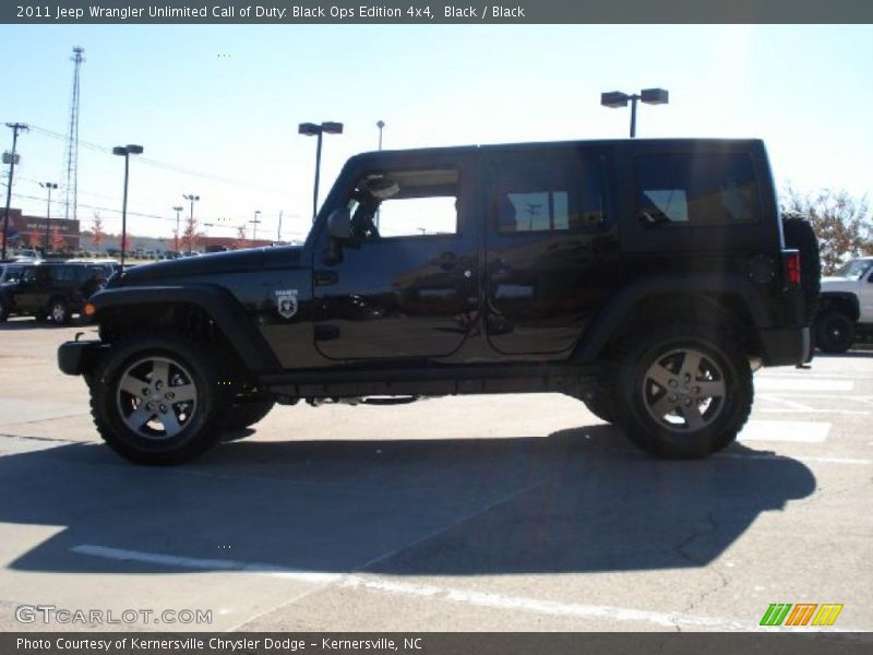 Black / Black 2011 Jeep Wrangler Unlimited Call of Duty: Black Ops Edition 4x4