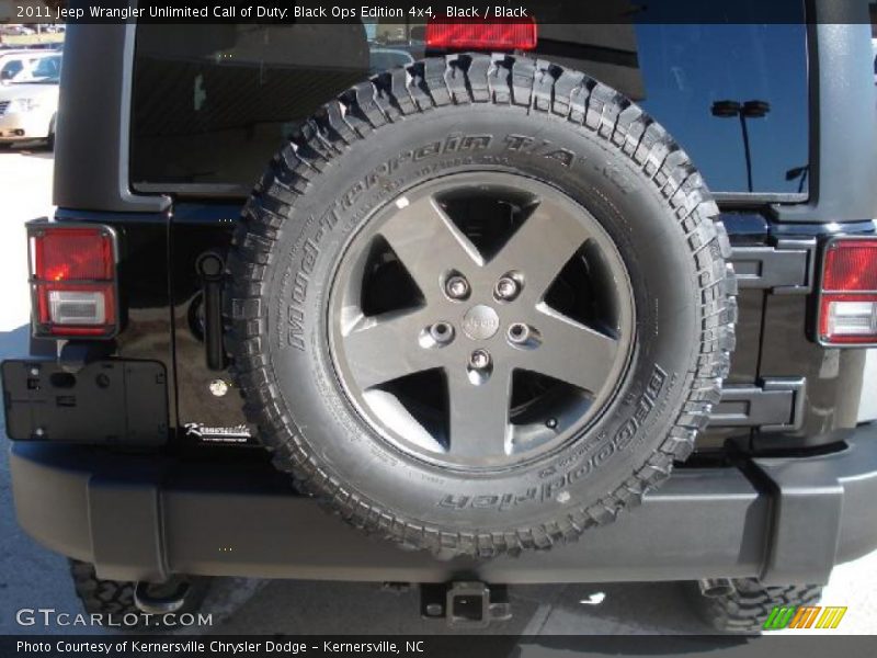  2011 Wrangler Unlimited Call of Duty: Black Ops Edition 4x4 Wheel