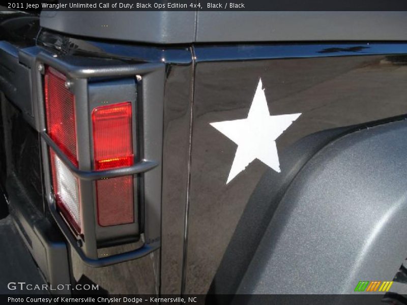  2011 Wrangler Unlimited Call of Duty: Black Ops Edition 4x4 Logo