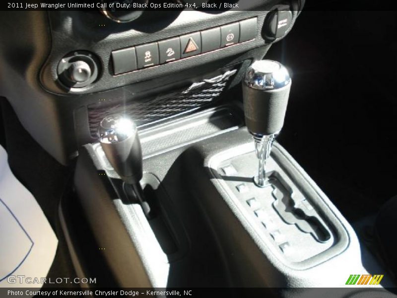  2011 Wrangler Unlimited Call of Duty: Black Ops Edition 4x4 4 Speed Automatic Shifter