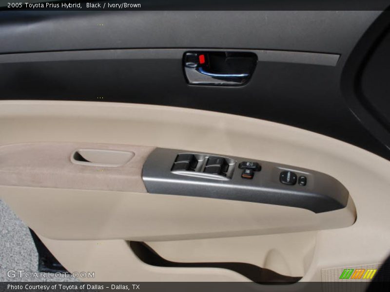 Black / Ivory/Brown 2005 Toyota Prius Hybrid