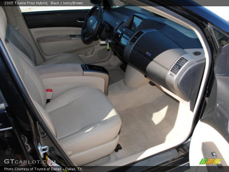 Black / Ivory/Brown 2005 Toyota Prius Hybrid