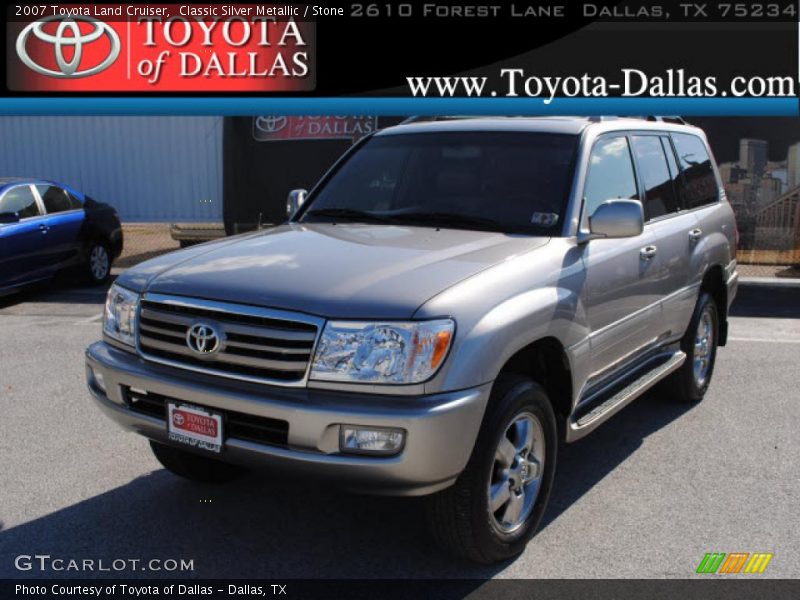 Classic Silver Metallic / Stone 2007 Toyota Land Cruiser