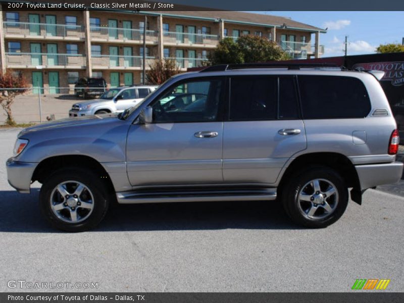 Classic Silver Metallic / Stone 2007 Toyota Land Cruiser