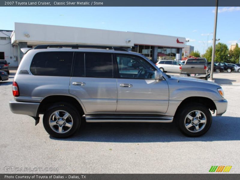 Classic Silver Metallic / Stone 2007 Toyota Land Cruiser