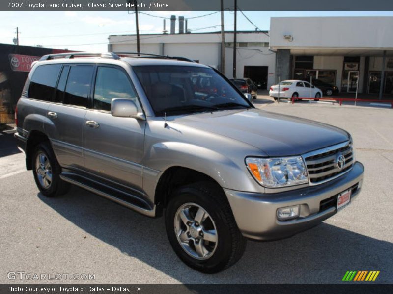 Classic Silver Metallic / Stone 2007 Toyota Land Cruiser