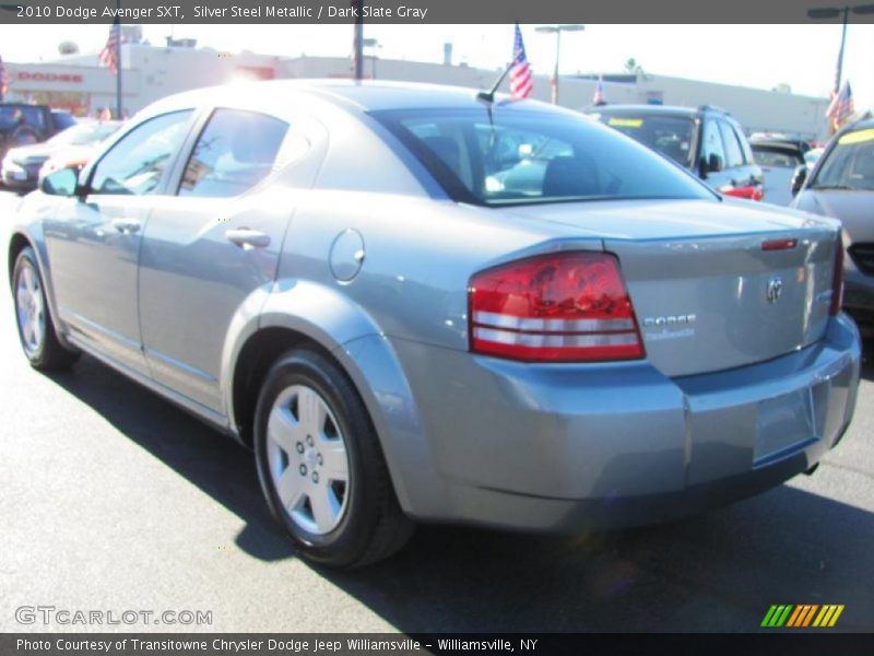 Silver Steel Metallic / Dark Slate Gray 2010 Dodge Avenger SXT