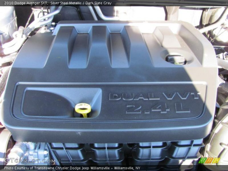 Silver Steel Metallic / Dark Slate Gray 2010 Dodge Avenger SXT