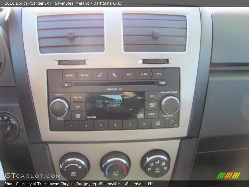 Silver Steel Metallic / Dark Slate Gray 2010 Dodge Avenger SXT