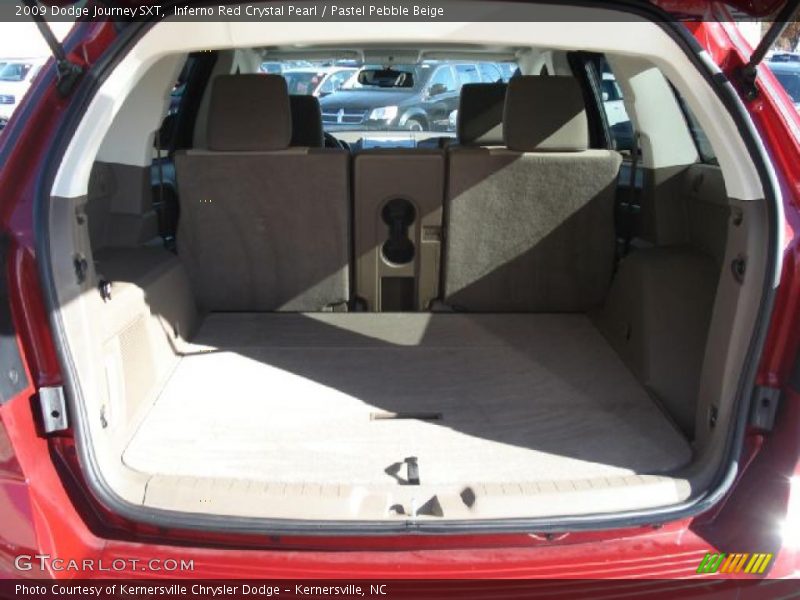 Inferno Red Crystal Pearl / Pastel Pebble Beige 2009 Dodge Journey SXT