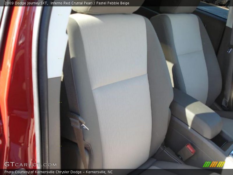 Inferno Red Crystal Pearl / Pastel Pebble Beige 2009 Dodge Journey SXT