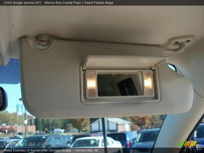 Inferno Red Crystal Pearl / Pastel Pebble Beige 2009 Dodge Journey SXT