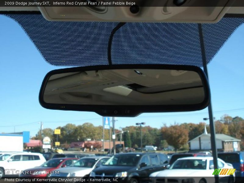 Inferno Red Crystal Pearl / Pastel Pebble Beige 2009 Dodge Journey SXT