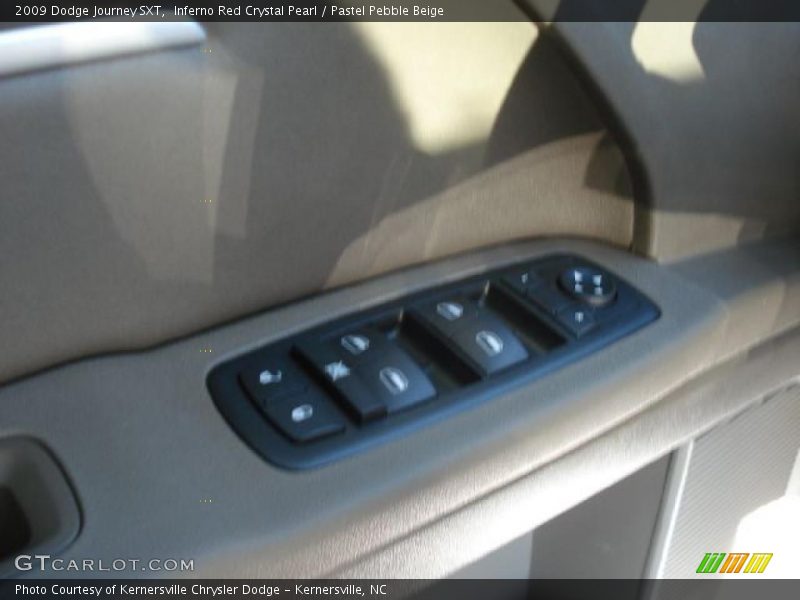 Inferno Red Crystal Pearl / Pastel Pebble Beige 2009 Dodge Journey SXT