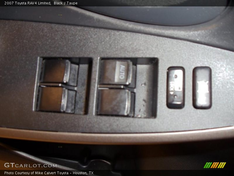 Black / Taupe 2007 Toyota RAV4 Limited