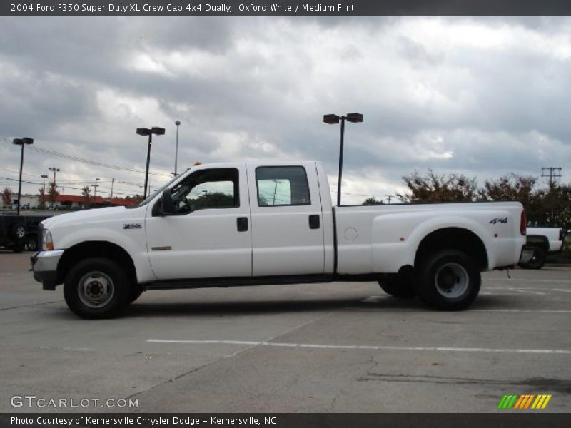  2004 F350 Super Duty XL Crew Cab 4x4 Dually Oxford White