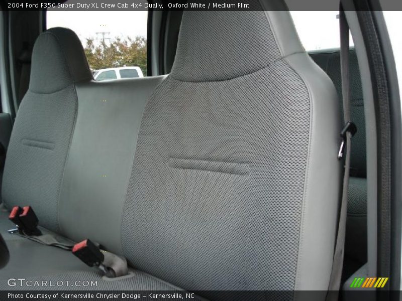  2004 F350 Super Duty XL Crew Cab 4x4 Dually Medium Flint Interior