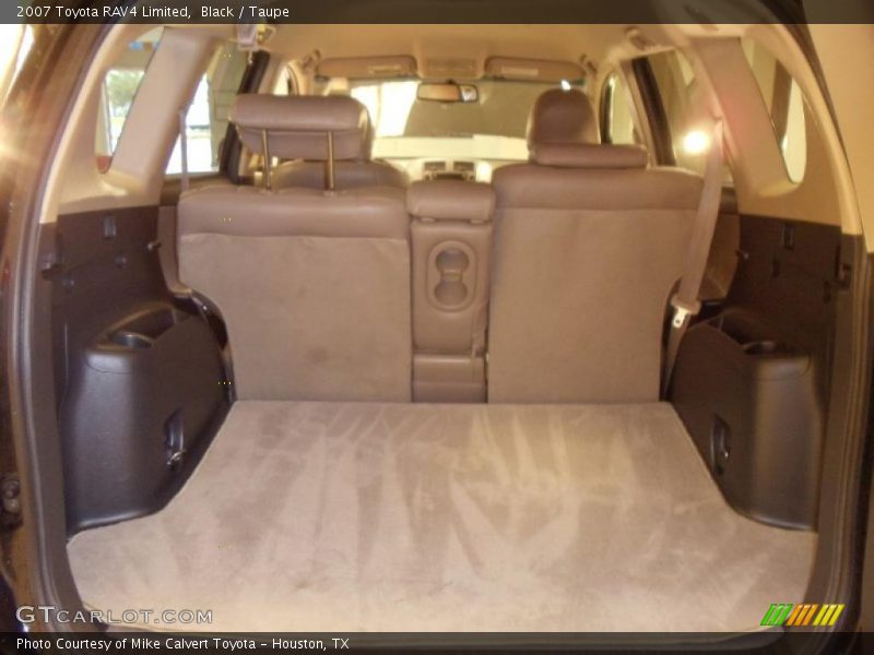 Black / Taupe 2007 Toyota RAV4 Limited