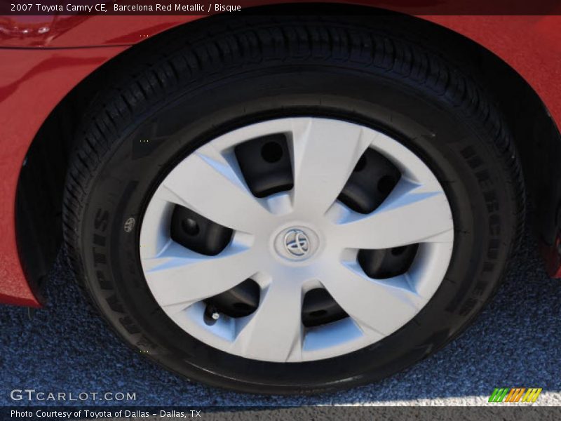 Barcelona Red Metallic / Bisque 2007 Toyota Camry CE